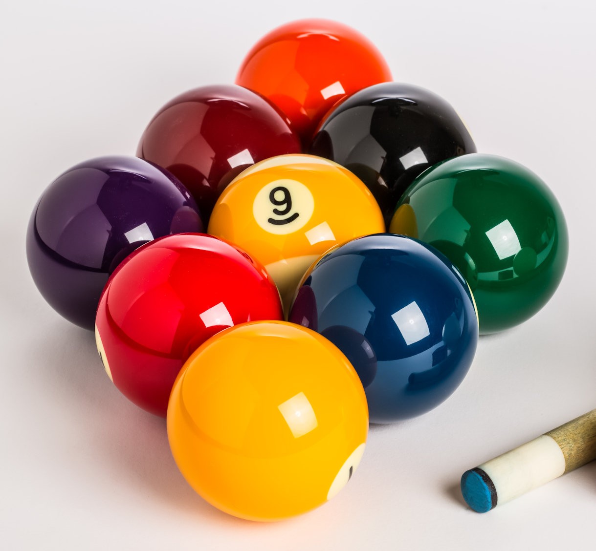 Colorful Pool Balls