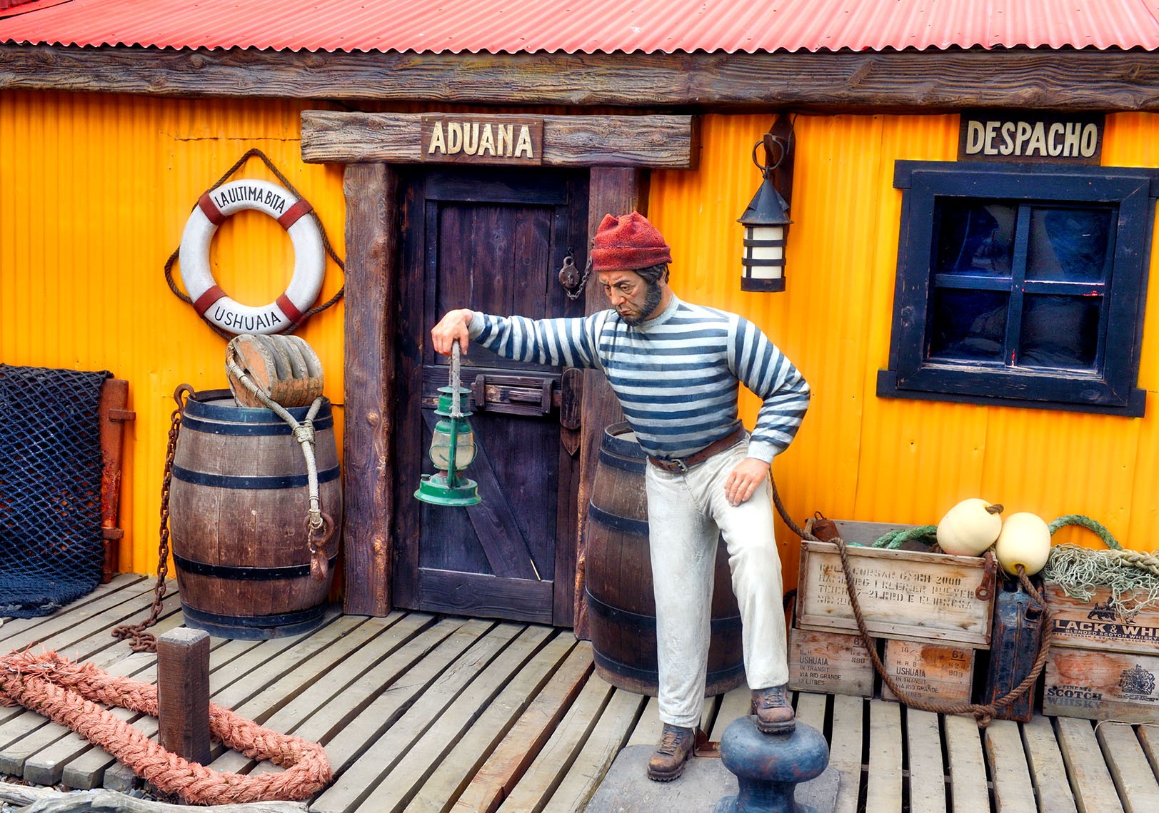 Old Fisherman's Hut Scene