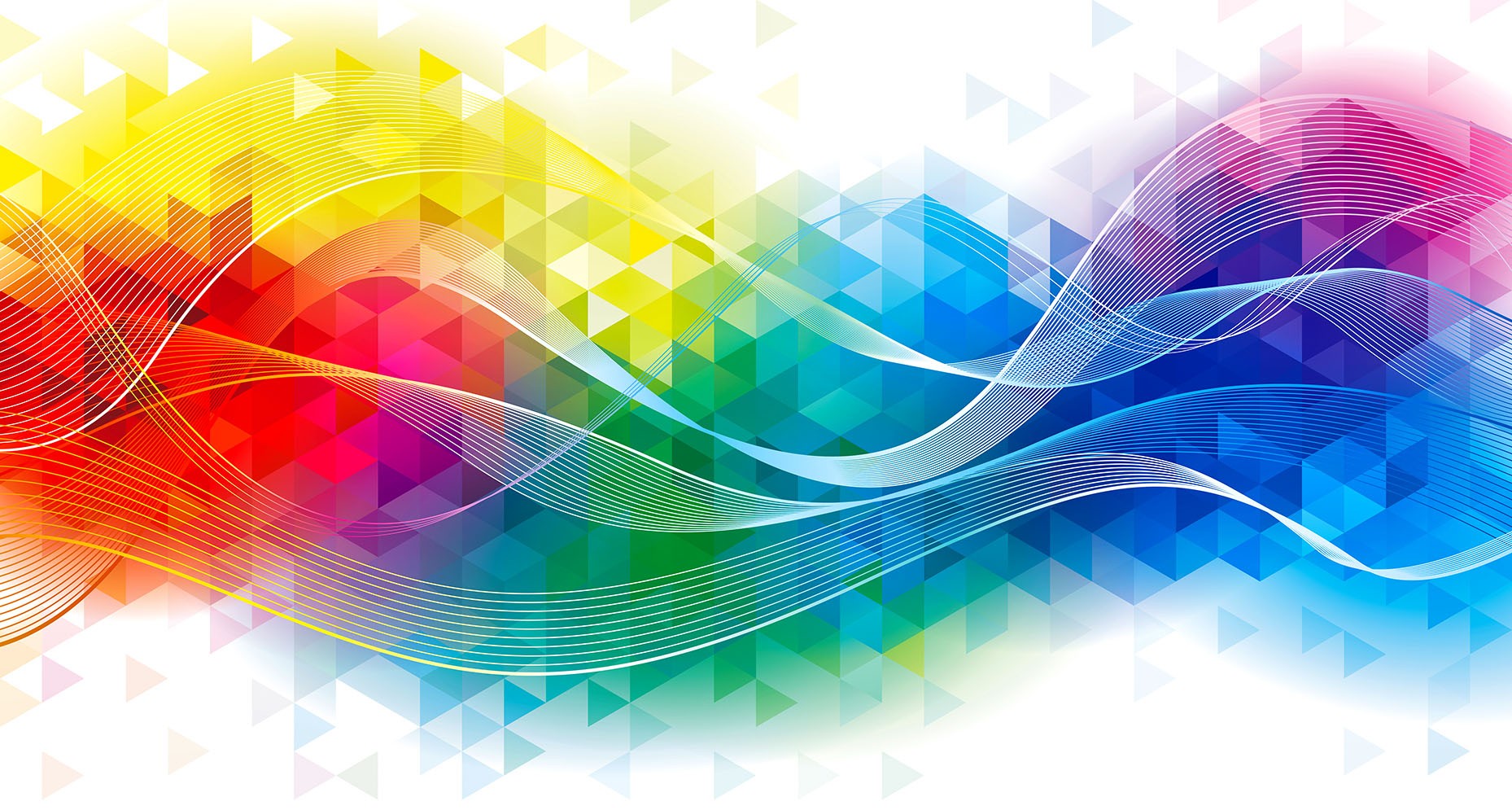 Colorful design on background