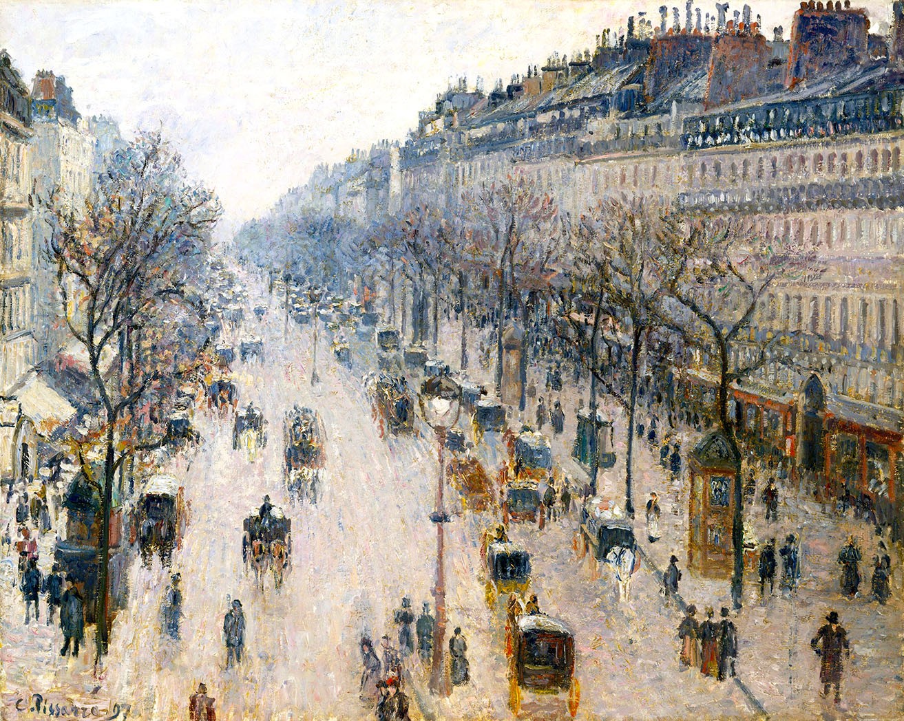 Parisian Street Scene