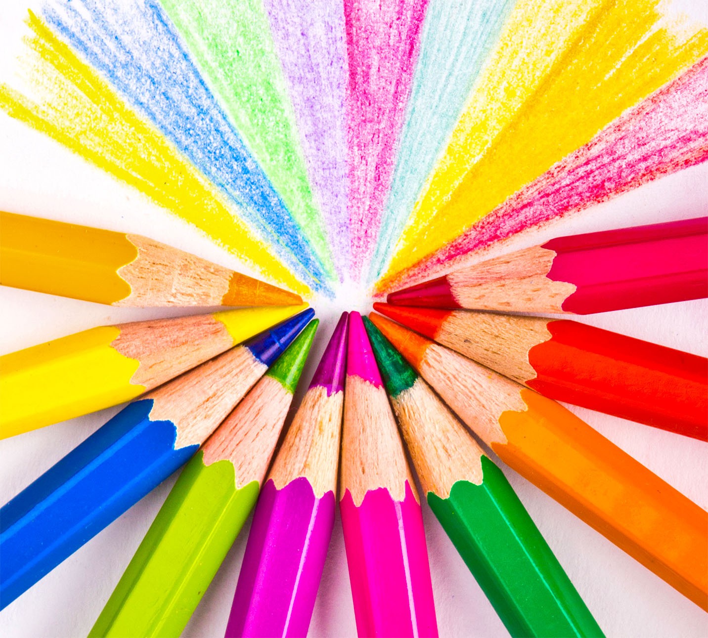 Colorful Pencil Palette