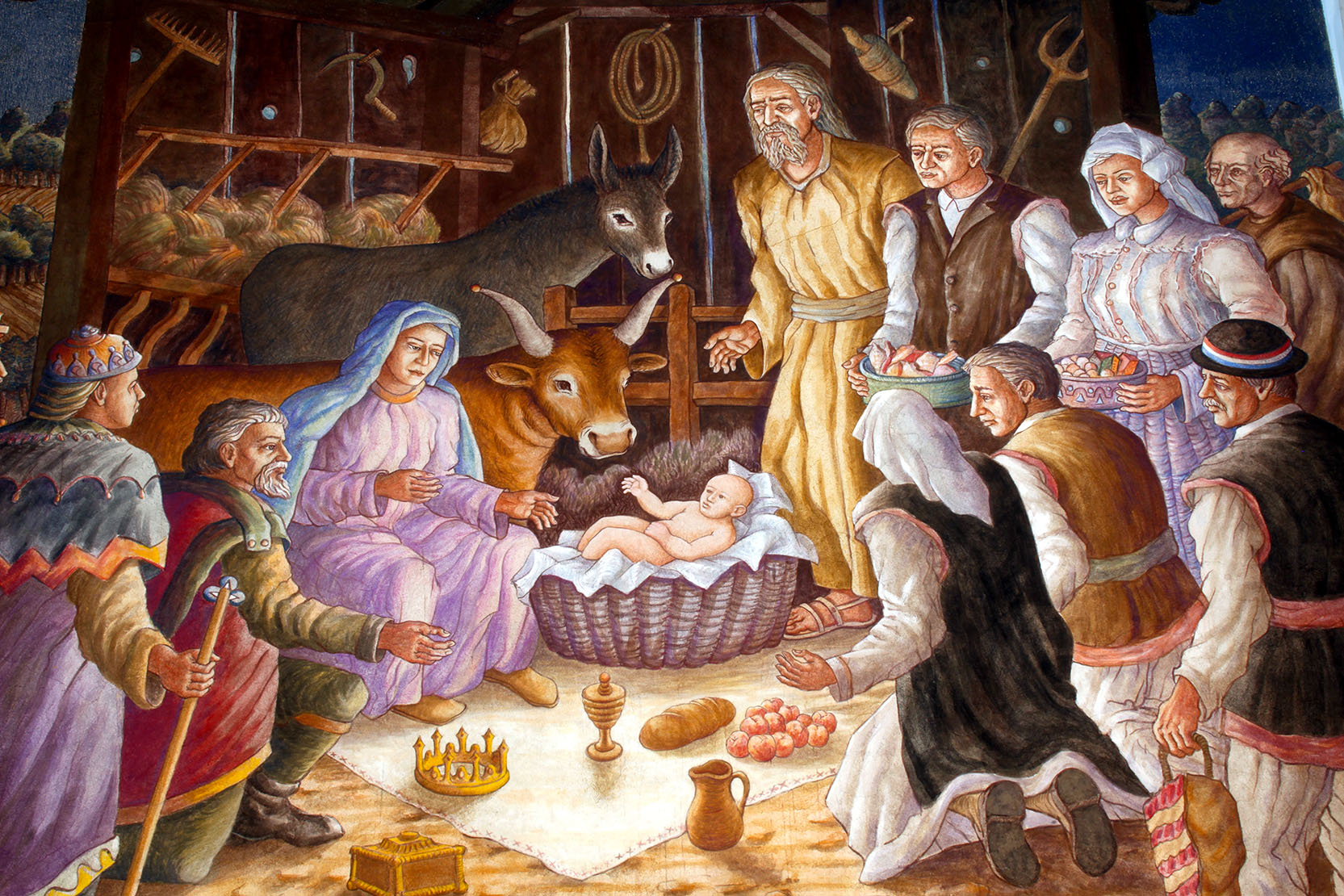A religious scene