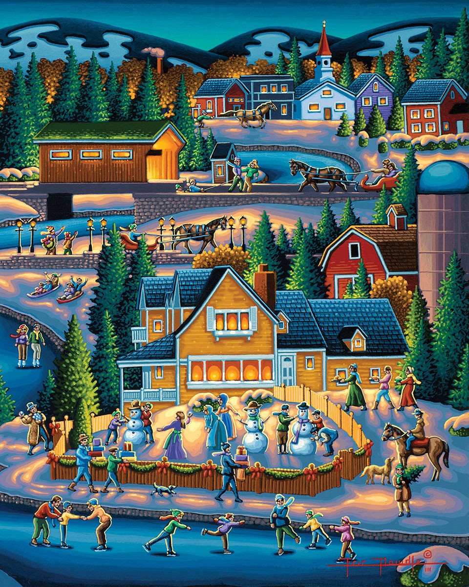 Winter festivities in town
