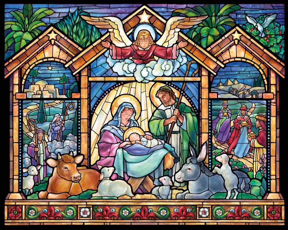 Stained glass window