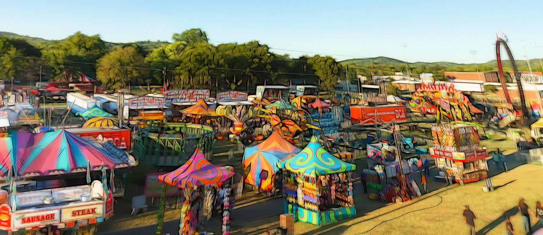 Carnival Amusement Park Attraction