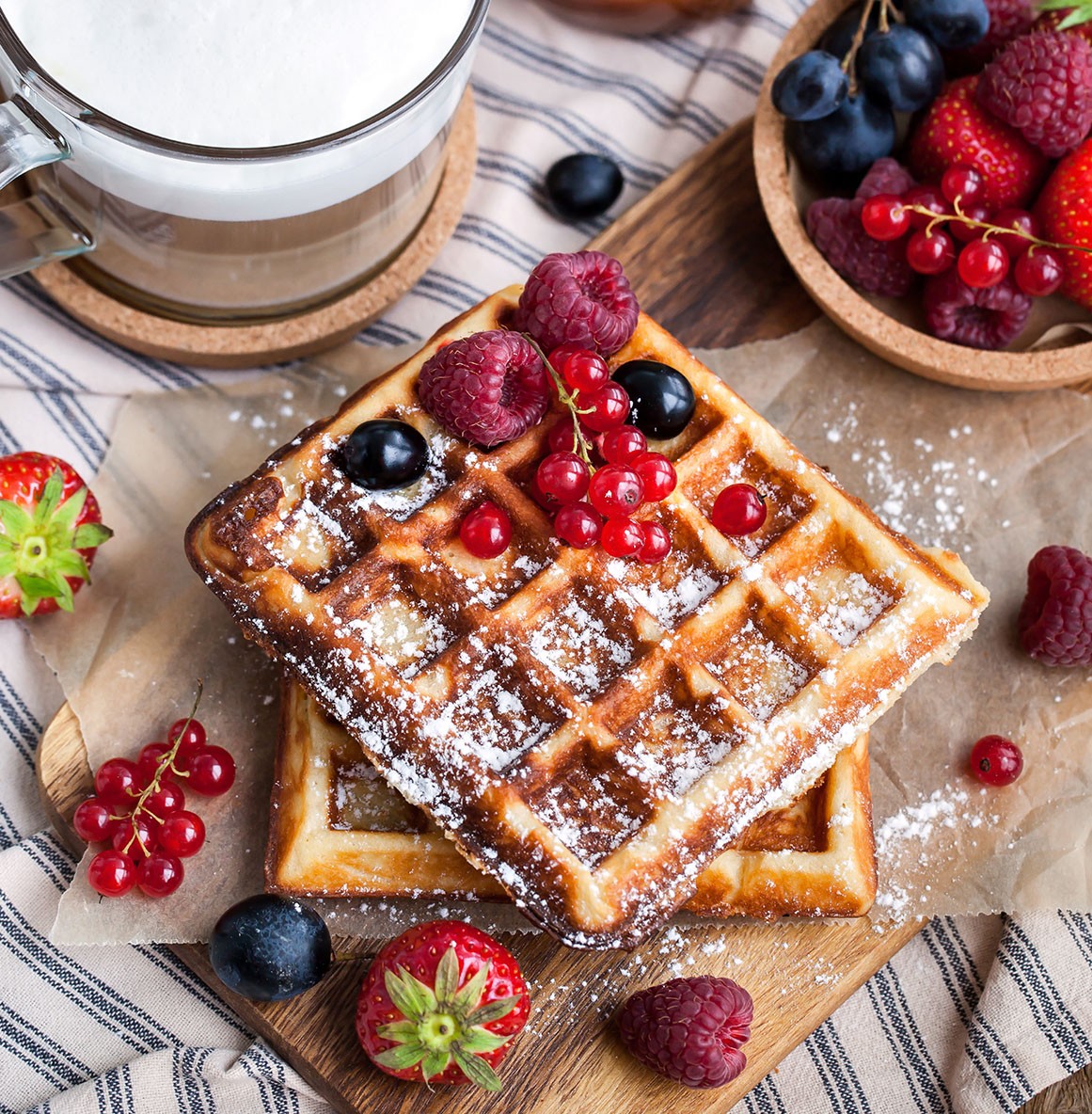 Delectable Waffle Delight