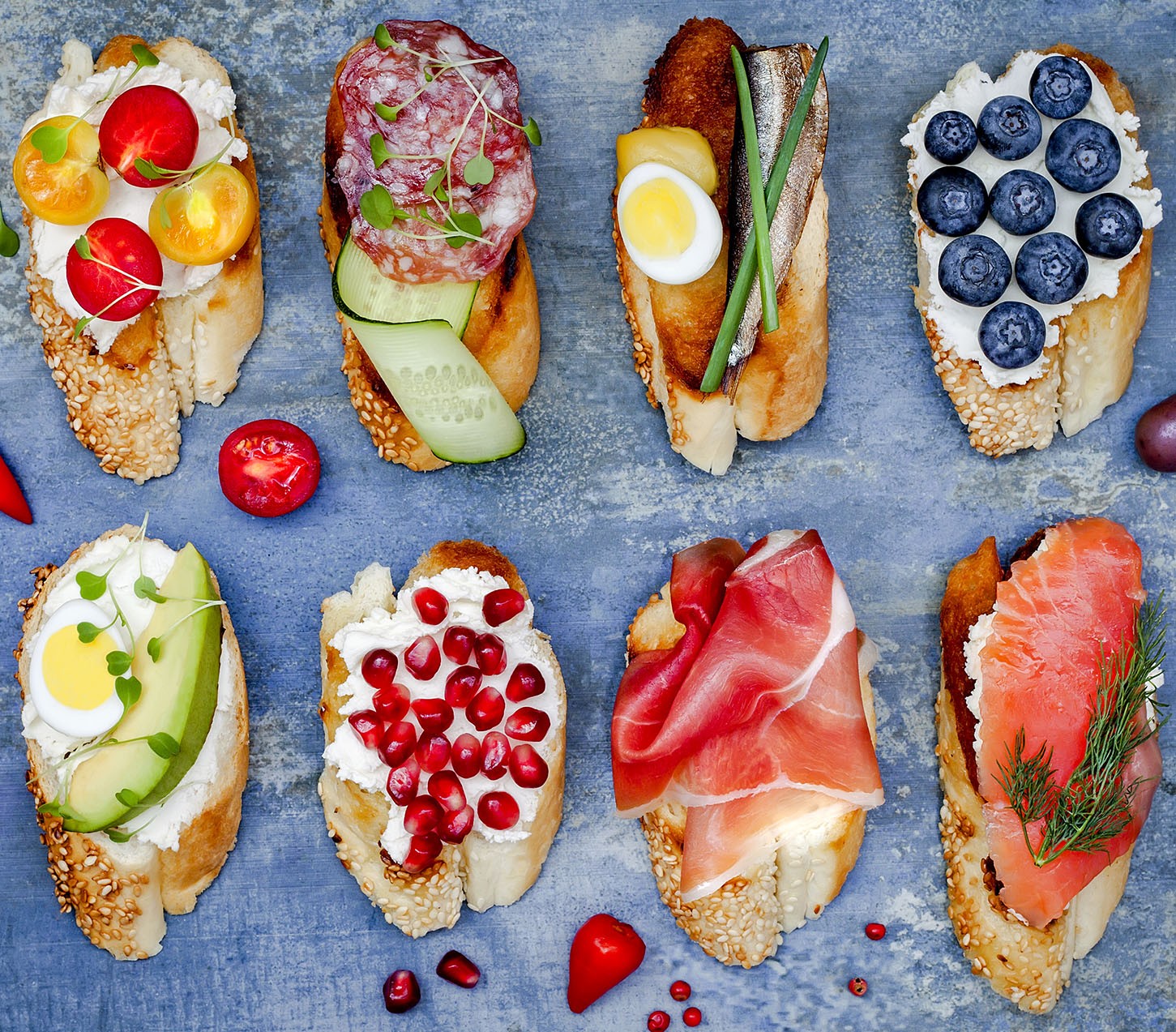 Appetizing Canapés
