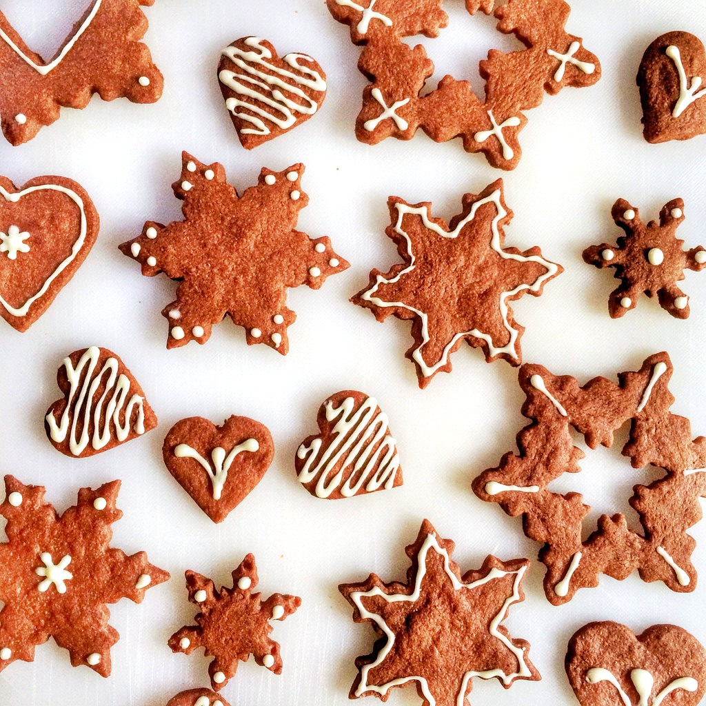 Cute decorated cookies