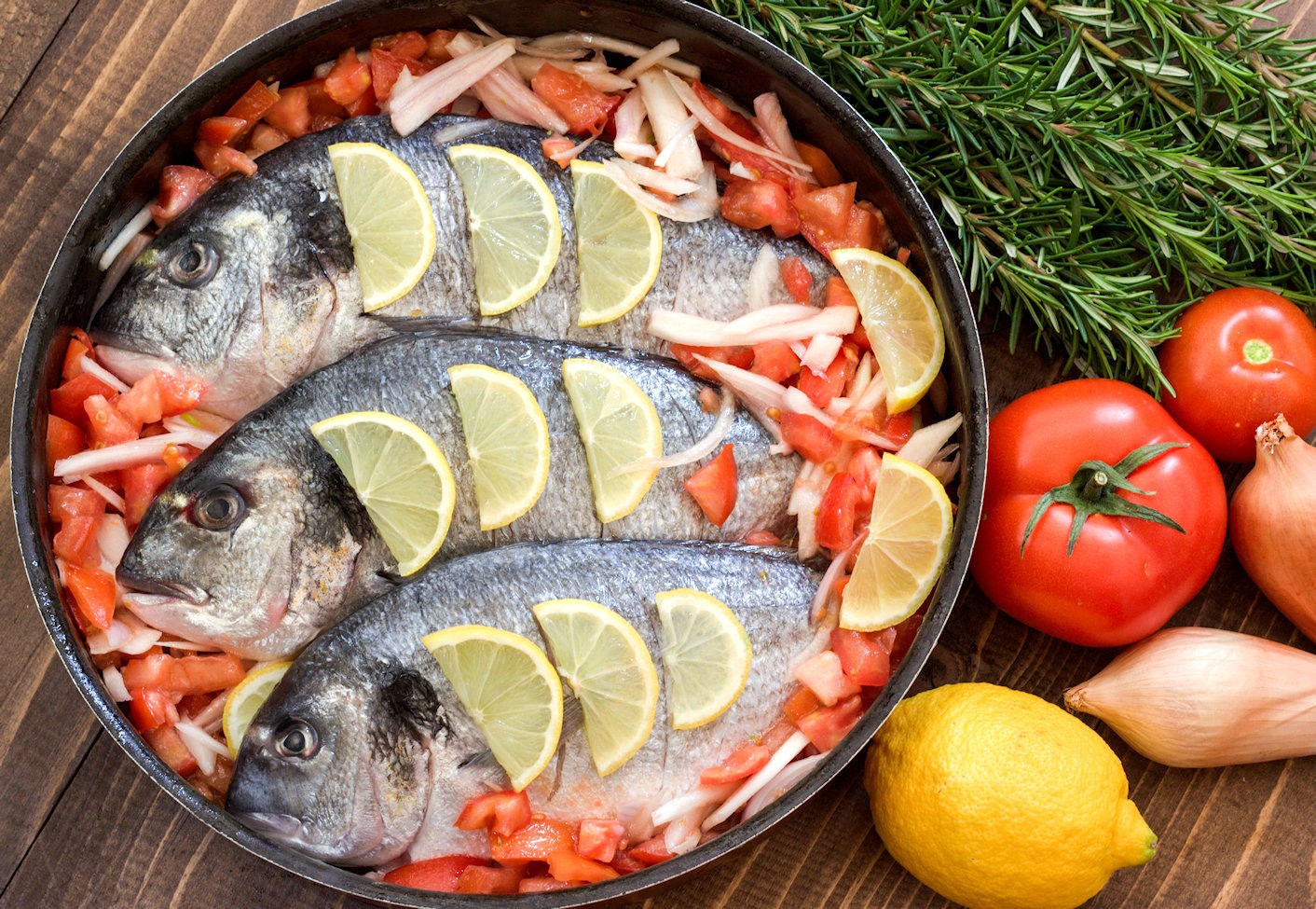 Fish in Tomatoes