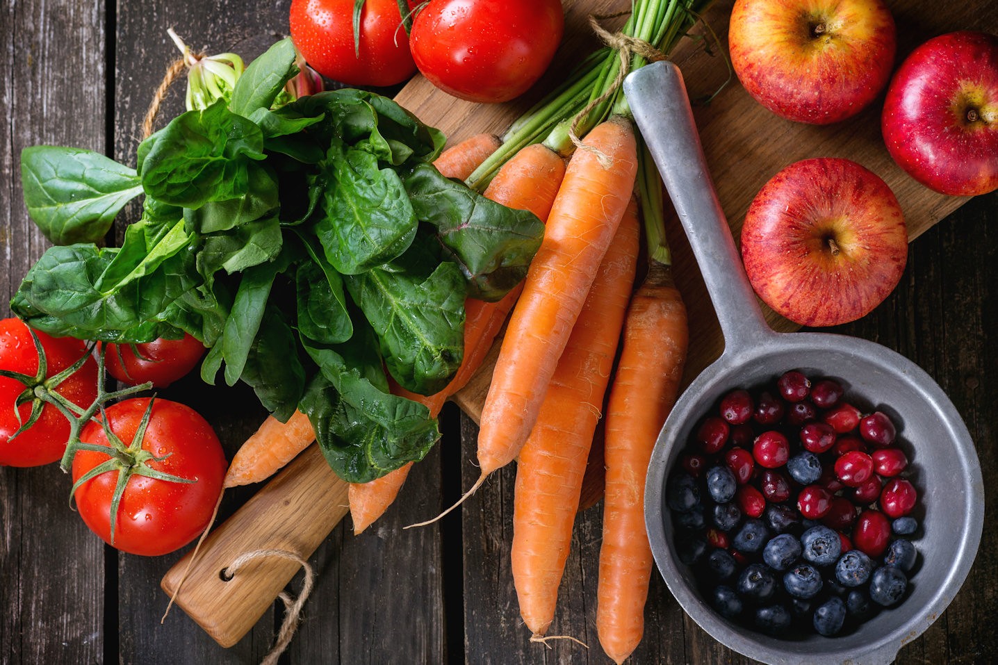 Colorful Veggie Display