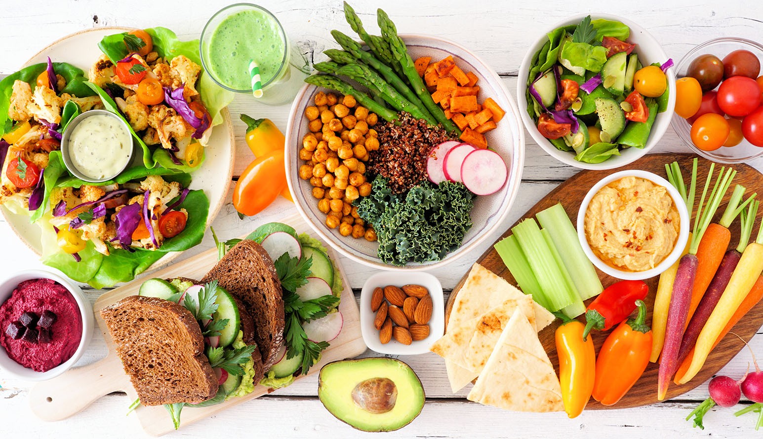 Variety of Fresh Foods