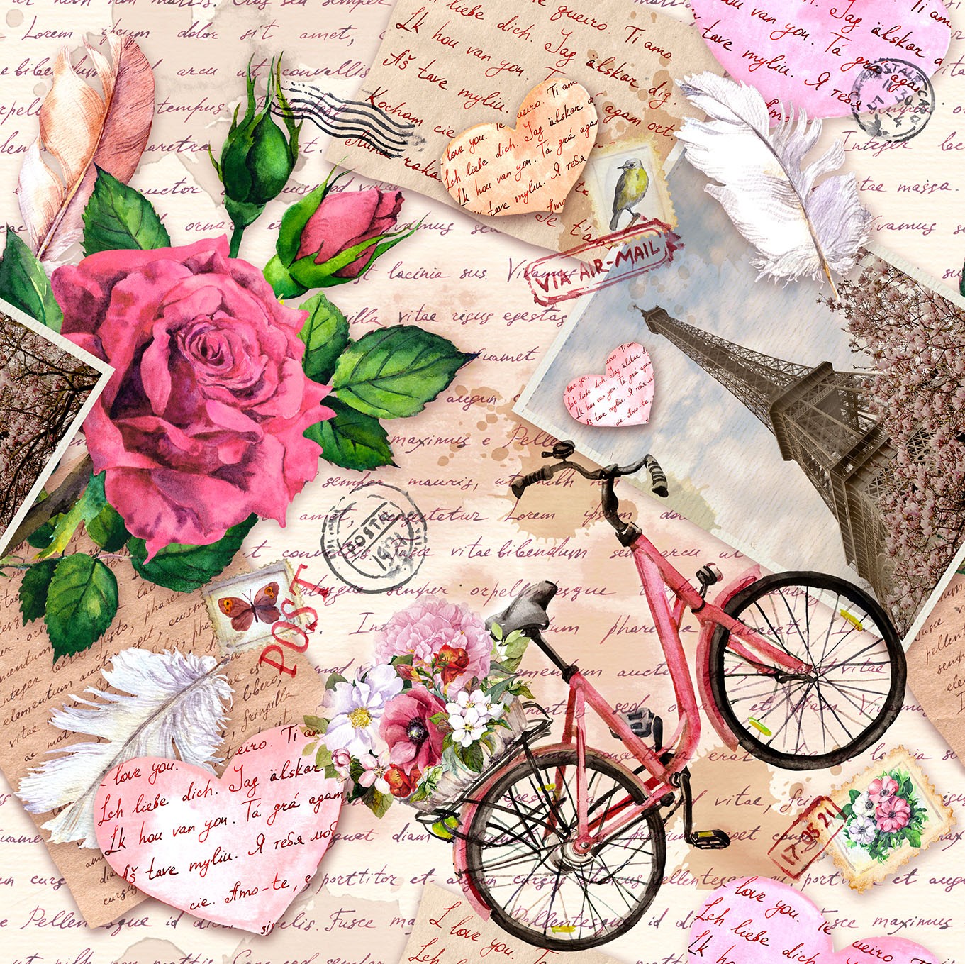 Romantic Collage