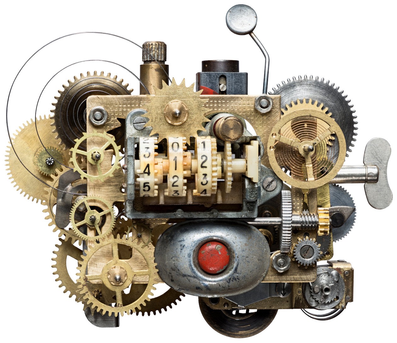 Complex clockwork mechanism