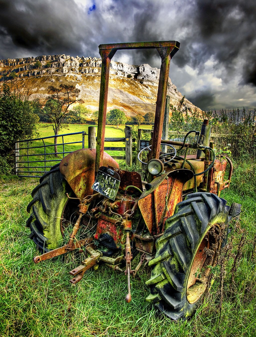 Rusty Farm Vehicle