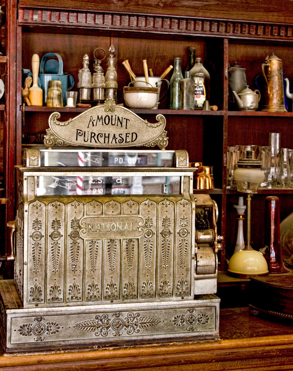 Antique Candy Shop Display