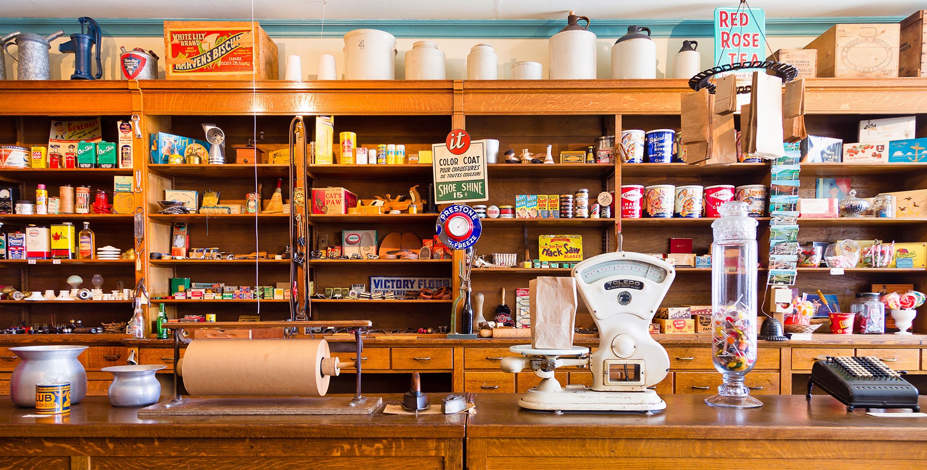 Old Pharmacy Counter