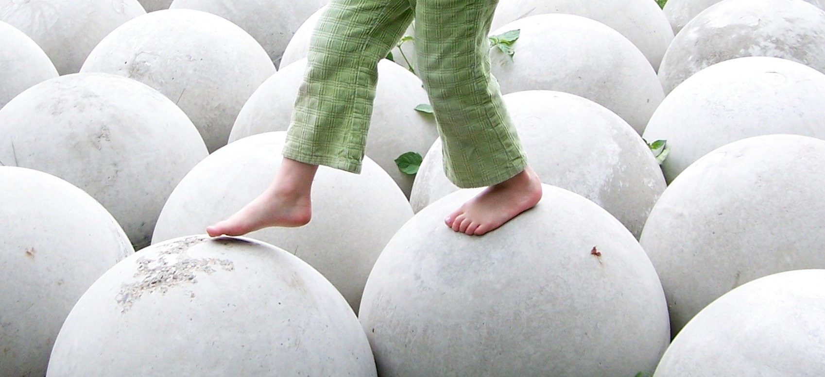 "Hand Amidst Circles"