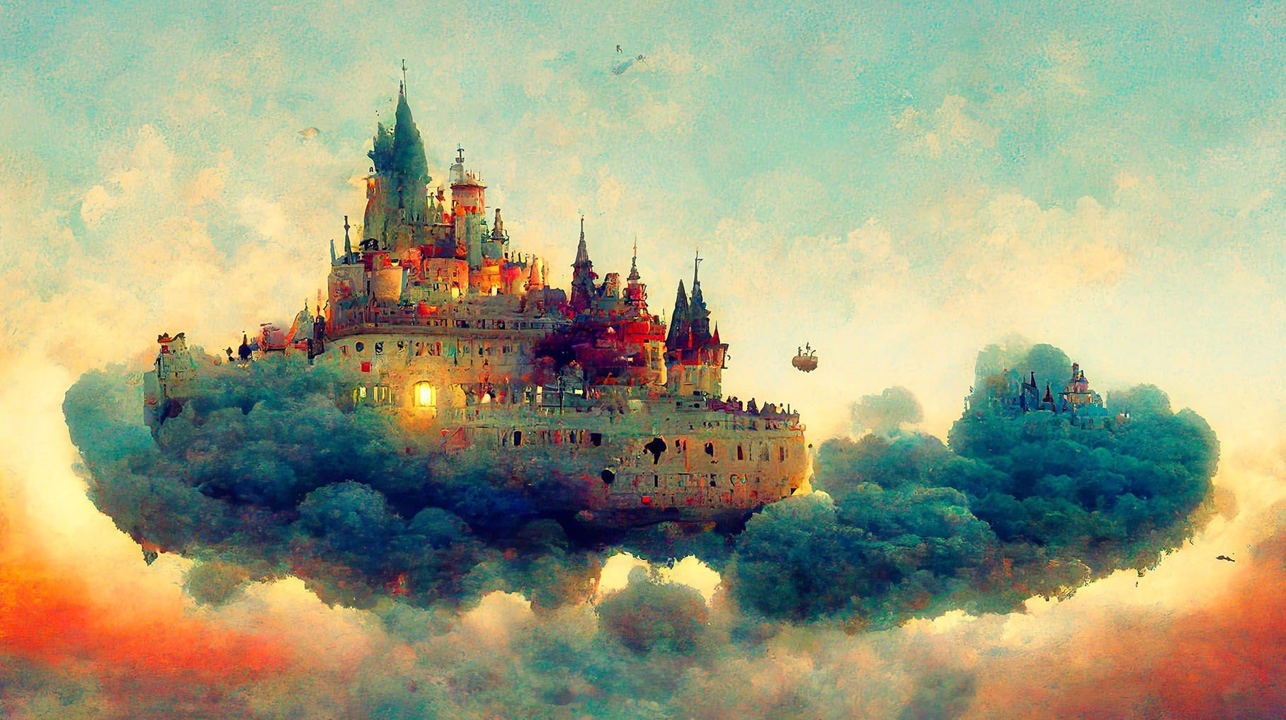 Castle on cloud