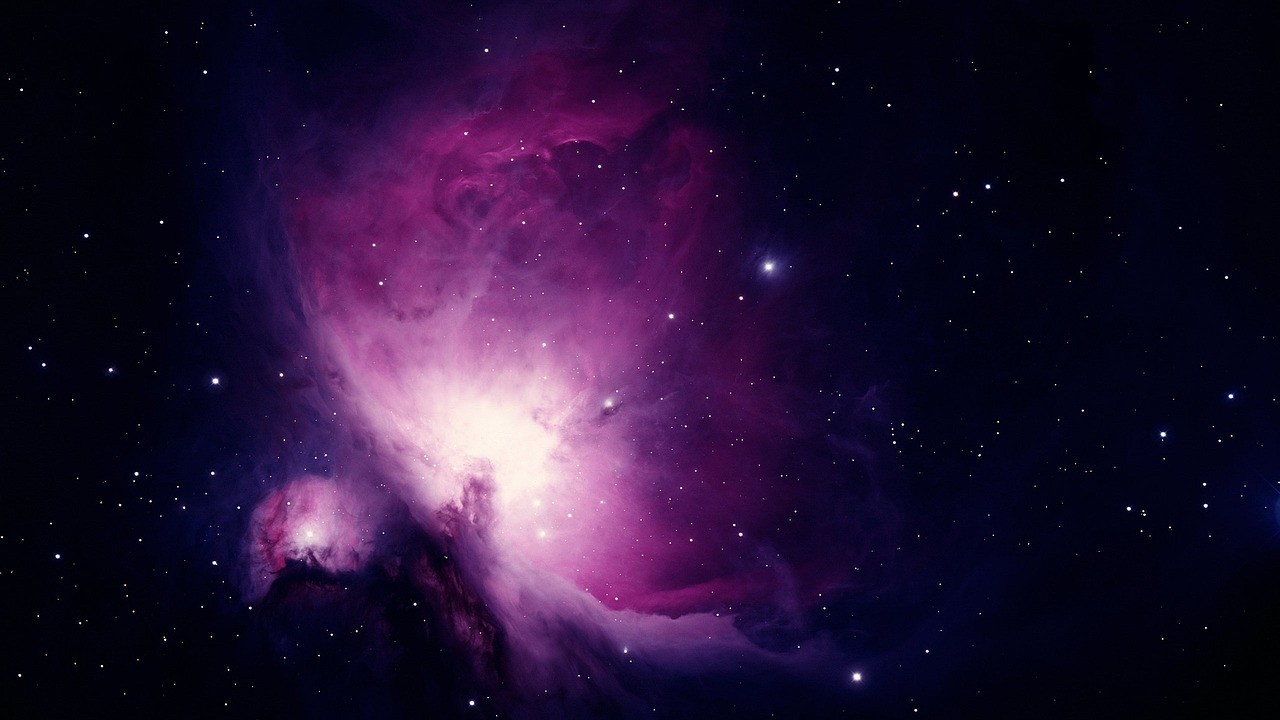 Nebula and stars