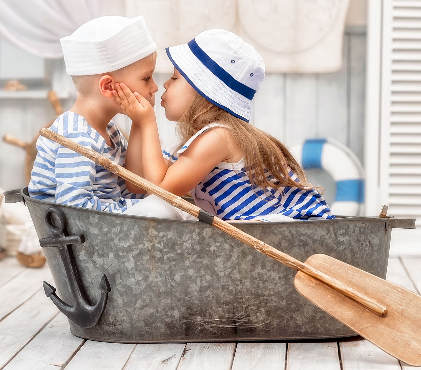 "Siblings Sailing Adventure"