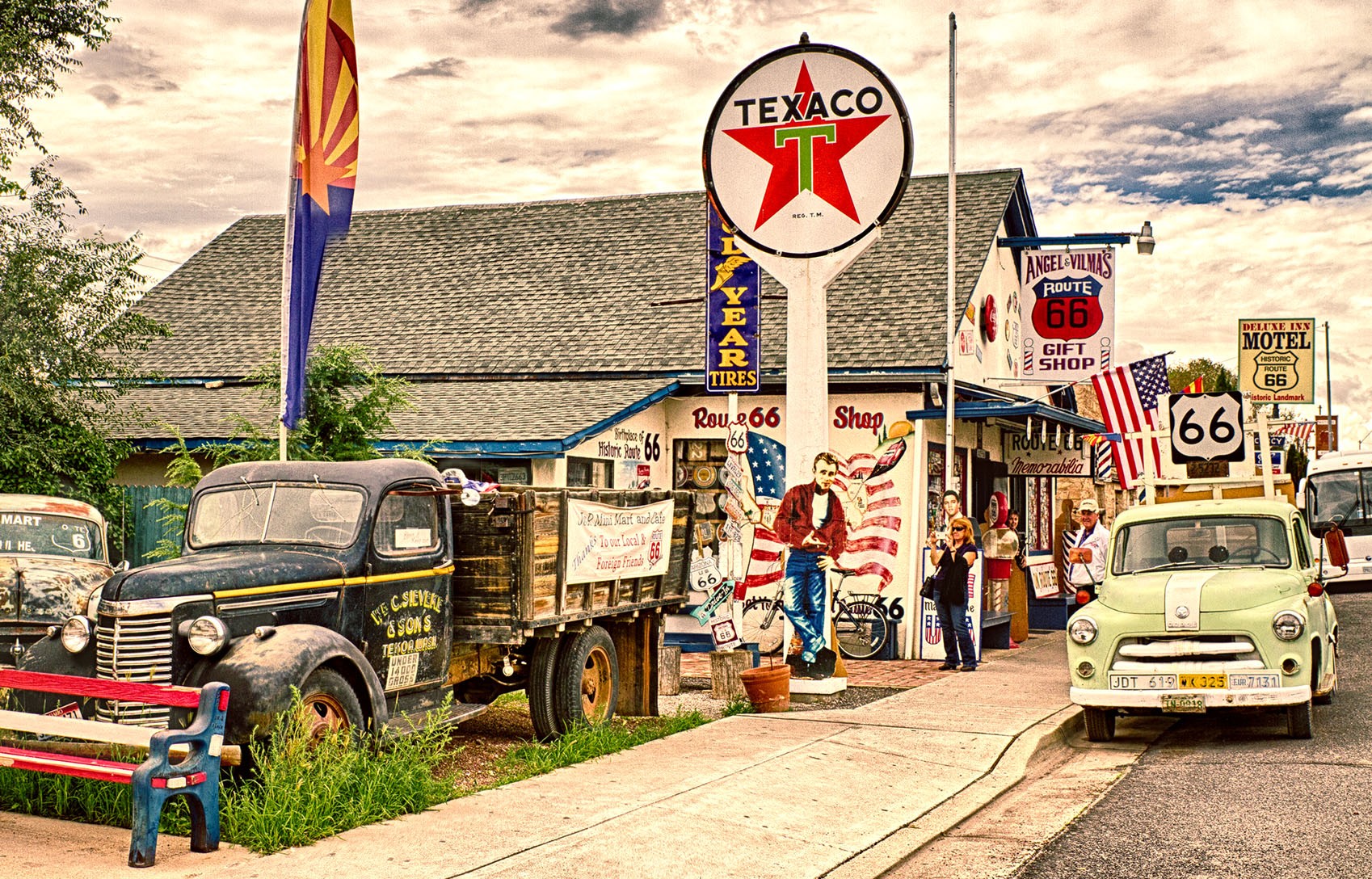 Old western town