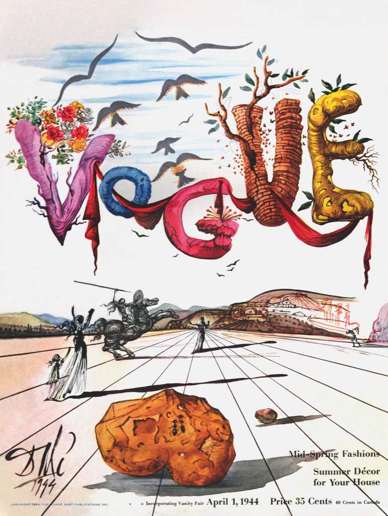 Vogue on poster