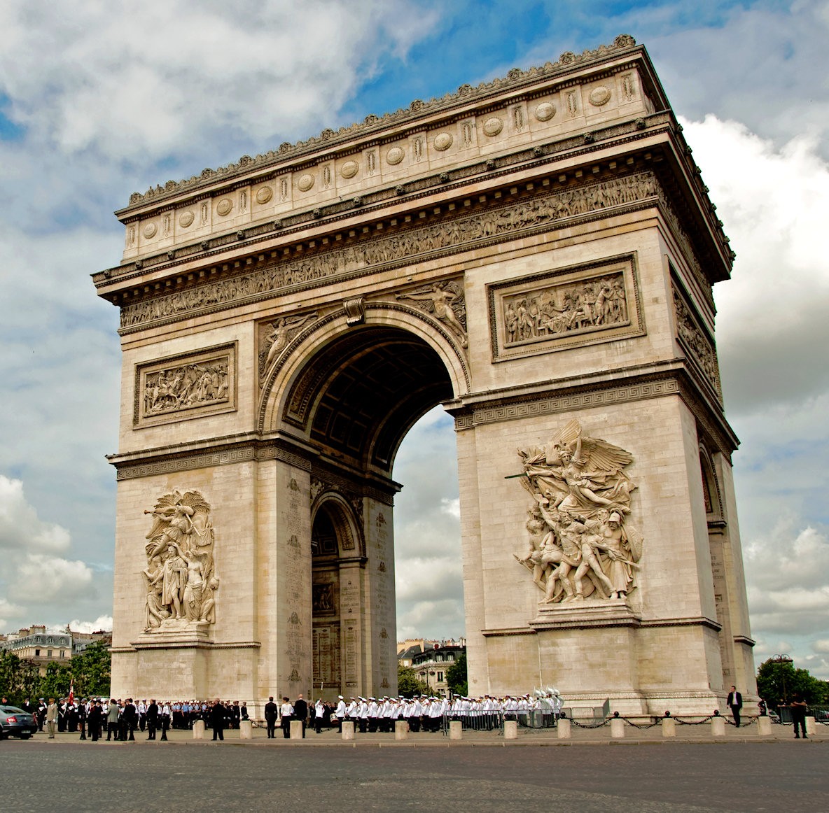 Iconic Arc de Triomphe