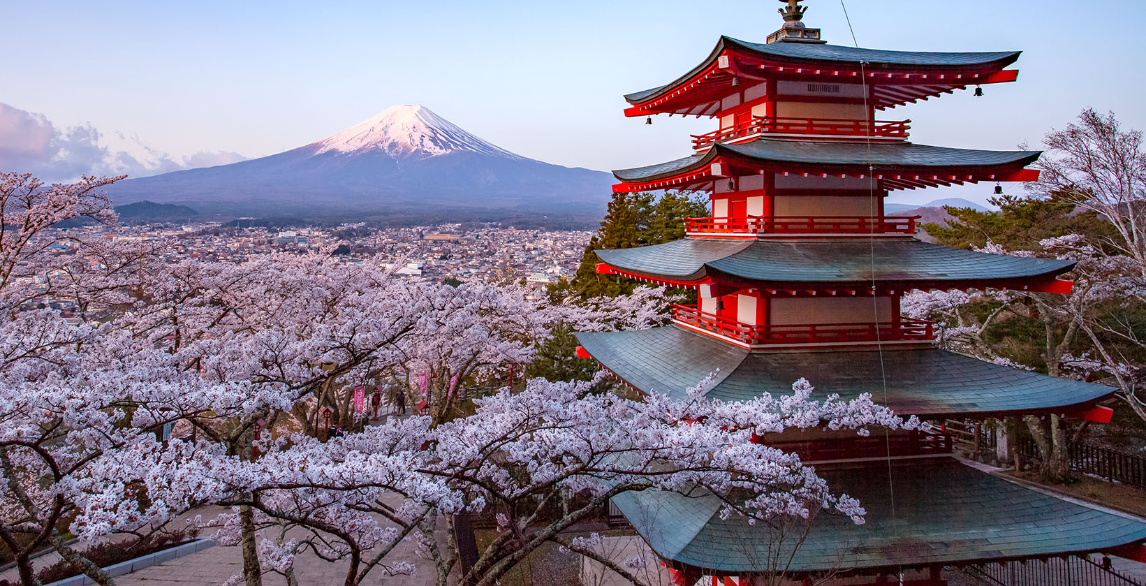 Beautiful japan scenery