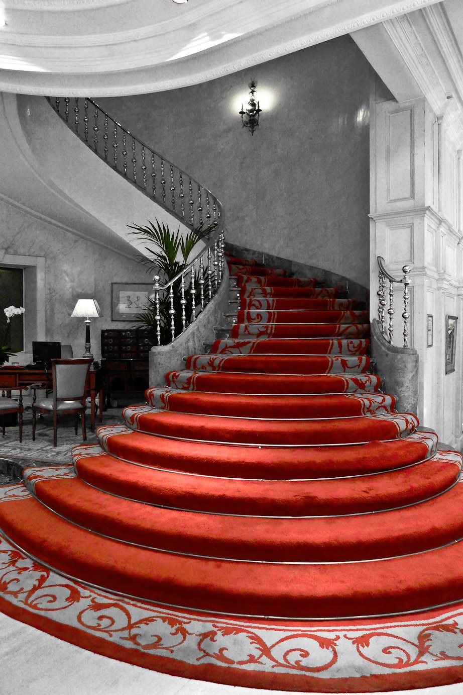 Red Carpet Stairs