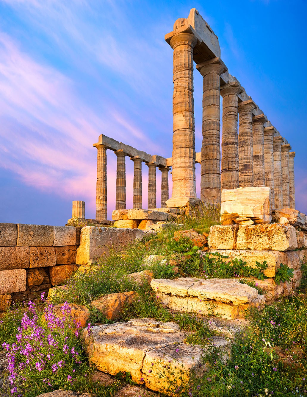 Stone ruins of ancient structure