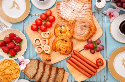 Breakfast spread