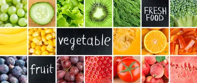 Fresh fruit and vegetables